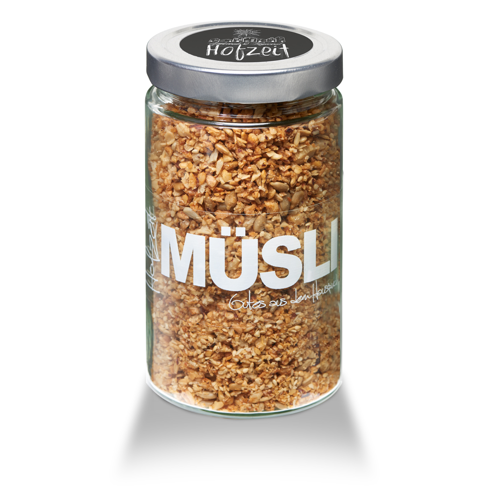 Hofzeit Knusper Müsli bestellen - Herrlich nussig - Hofzeit